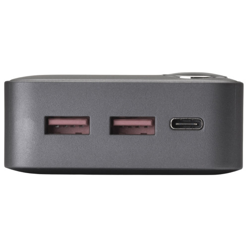 Внешний аккумулятор Mild Pro c быстрой зарядкой QC/PD, 20 000 mAh, серый