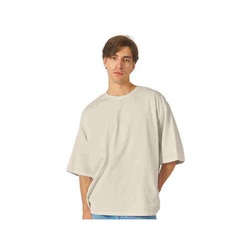 Футболка Berlin к/р оверсайз, 100% хлопок, 180гр, бежевый Футболка Berlin к/р оверсайз, 100% хлопок, 180гр, бежевый