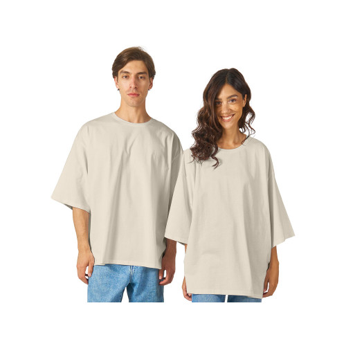 Футболка Berlin к/р оверсайз, 100% хлопок, 180гр, бежевый Футболка Berlin к/р оверсайз, 100% хлопок, 180гр, бежевый