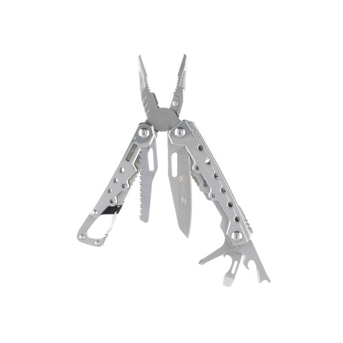 Мультитул Stinger, 105x40 мм, 12 функций, сталь, серебристый, в комплекте нейлоновый чехол Мультитул Stinger, 105x40 мм, 12 функций, сталь, серебристый, в комплекте нейлоновый чехол