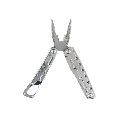 Мультитул Stinger, 105x40 мм, 12 функций, сталь, серебристый, в комплекте нейлоновый чехол Мультитул Stinger, 105x40 мм, 12 функций, сталь, серебристый, в комплекте нейлоновый чехол