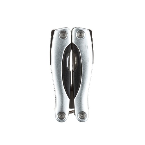 Мультитул Stinger, 100x50 мм, 15 функций, сталь/алюминий/пластик, серебристый, в нейлоновом чехле