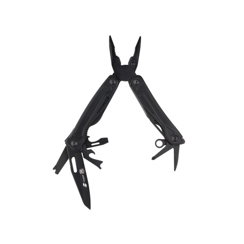 Мультитул Stinger, 100x40 мм, 11 функций, сталь, чёрный, в комплекте нейлоновый чехол Мультитул Stinger, 100x40 мм, 11 функций, сталь, чёрный, в комплекте нейлоновый чехол