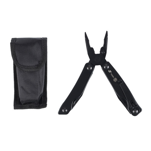 Мультитул Stinger, 100x40 мм, 11 функций, сталь, чёрный, в комплекте нейлоновый чехол Мультитул Stinger, 100x40 мм, 11 функций, сталь, чёрный, в комплекте нейлоновый чехол