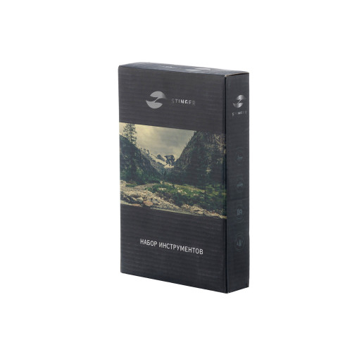 Набор инструментов Stinger, 18 инструментов, в пластиковом кейсе, 215x130x30 мм, белый Набор инструментов Stinger, 18 инструментов, в пластиковом кейсе, 215x130x30 мм, белый