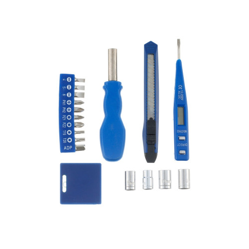 Набор инструментов Stinger, 18 инструментов, в пластиковом кейсе, 215x130x30 мм, белый Набор инструментов Stinger, 18 инструментов, в пластиковом кейсе, 215x130x30 мм, белый