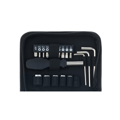 Набор инструментов Stinger, 25 инструментов, в нейлоновом чехле, 172х125х42 мм, чёрный Набор инструментов Stinger, 25 инструментов, в нейлоновом чехле, 172х125х42 мм, чёрный