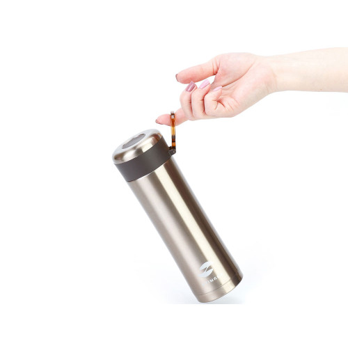 Термокружка Stinger, 0,42 л, сталь/пластик, золотой глянцевый, 7,5 х 6,9 х 22,2 см Термокружка Stinger, 0,42 л, сталь/пластик, золотой глянцевый, 7,5 х 6,9 х 22,2 см