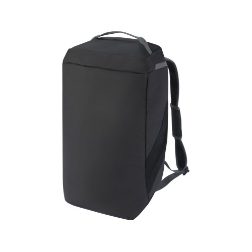 Водонепроницаемая спортивная сумка-рюкзак Aqua, объемом 35 л, сплошной черный