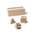 Набор головоломок Камушки из натурального дерева