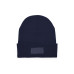 Вязаная шапка BULNES из двухслойного акрила, темно-синий