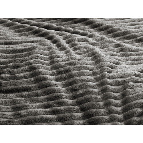 Плед Wave флисовый, серый Плед Wave флисовый, серый