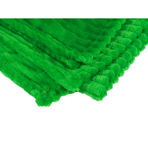 Плед Wave флисовый, зеленый Плед Wave флисовый, зеленый