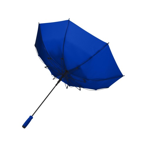 Зонт трость 23 Niel из переработанного ПЭТ-пластика, полуавтомат - Ярко-синий