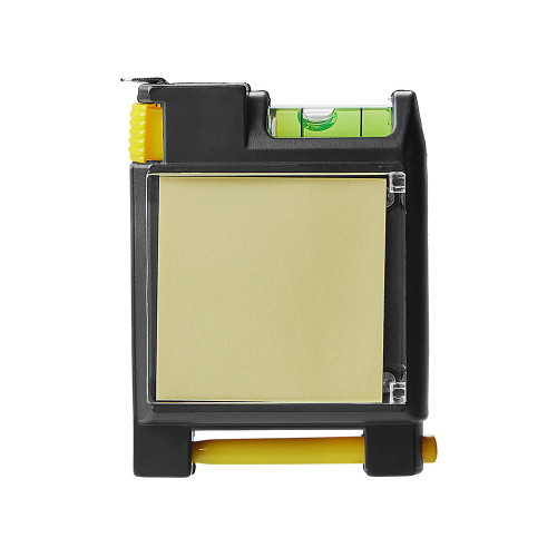 Рулетка на 2 м с уровнем и блоком для записей Nerd