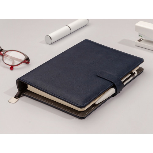 Ежедневник недатированный В5 Toscana, темно-синий