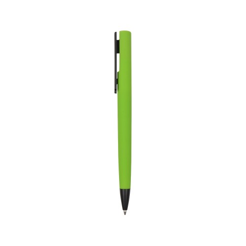 Ручка пластиковая шариковая C1 софт-тач, зеленое яблоко
