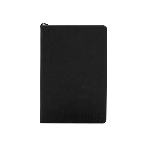 Бизнес-блокнот С3 софт-тач с магнитом, твердая обложка, 128 листов, черный