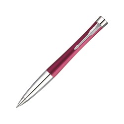 Шариковая ручка Parker Urban Vibrant Magenta CT, стержень: M, цвет чернил: blue, в подарочной упаковке.