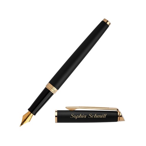 Перьевая ручка Waterman Hemisphere, цвет: MattBlack, перо: F