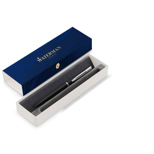Шариковая ручка Waterman GRADUATE ALLURE, цвет: Matte Black CT Шариковая ручка Waterman GRADUATE ALLURE, цвет: Matte Black CT