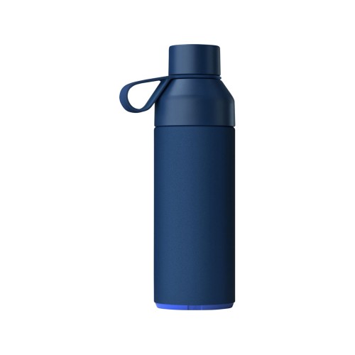 Бутылка для воды Ocean Bottle объемом 500 мл с вакуумной изоляцией, синий