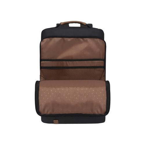 Рюкзак TORBER VECTOR с отделением для ноутбука 15,6, черный, нейлон, 42 х 30 x 13 см