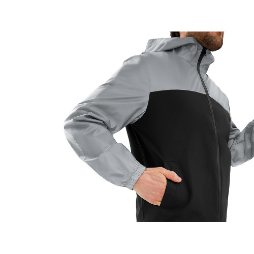 Ветровка светоотражающая Рефлектор гибрид, светоотражающий/черный