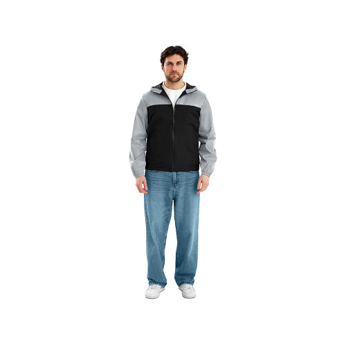 Ветровка светоотражающая Рефлектор гибрид, светоотражающий/черный