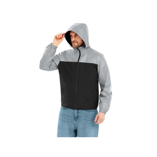 Ветровка светоотражающая Рефлектор гибрид, светоотражающий/черный