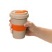 Стакан из пшеничного волокна Flava, оранжевый 021C