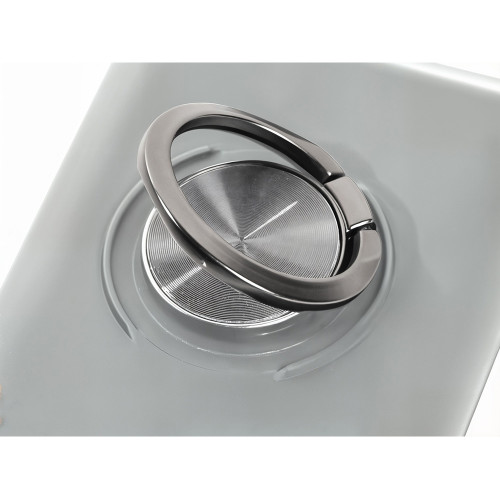 Магнитный беспроводной внешний аккумулятор MagnetIQ, 5000 mah, 10 W, серый Cool gray 7C Магнитный беспроводной внешний аккумулятор MagnetIQ, 5000 mah, 10 W, серый Cool gray 7C