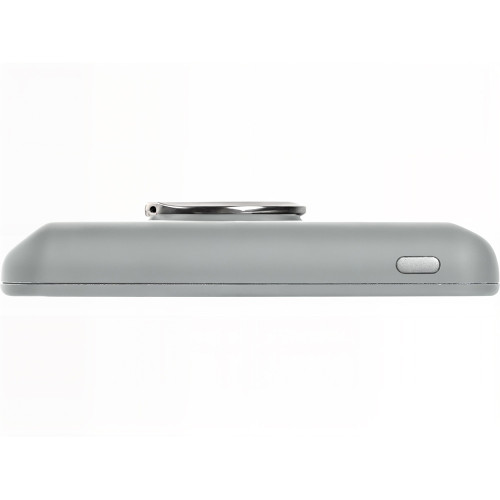 Магнитный беспроводной внешний аккумулятор MagnetIQ, 5000 mah, 10 W, серый Cool gray 7C Магнитный беспроводной внешний аккумулятор MagnetIQ, 5000 mah, 10 W, серый Cool gray 7C