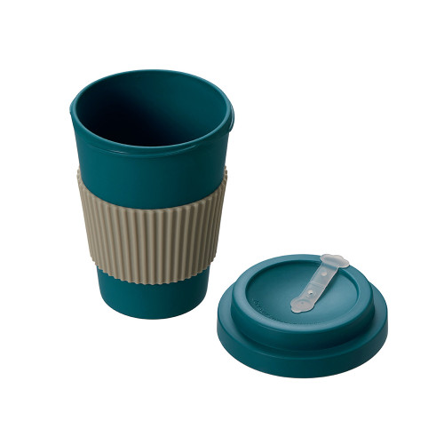 Термокружка Muffin из натуральных волокон, бензиновый синий Термокружка Muffin из натуральных волокон, бензиновый синий