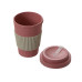 Термокружка Muffin из натуральных волокон, пыльно-розовый