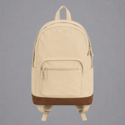 Рюкзак Shammy с эко-замшей для ноутбука 15, молочный