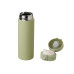 Вакуумная термокружка Waterline c кнопкой Guard, 400 мл, тубус, оливковый