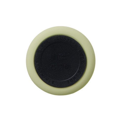 Вакуумная термокружка Waterline c кнопкой Guard, 400 мл, тубус, оливковый