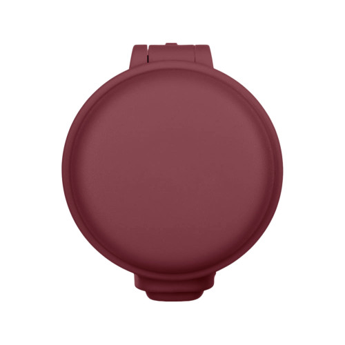 Вакуумная термокружка Waterline c кнопкой Guard, 400 мл, тубус, бургунди