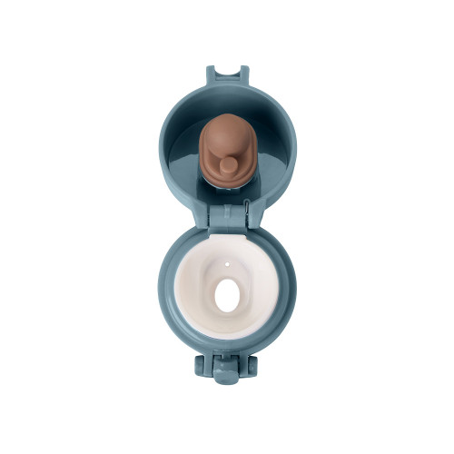 Вакуумная герметичная термокружка Inter, антрацит, нерж. сталь Вакуумная герметичная термокружка Inter, антрацит, нерж. сталь