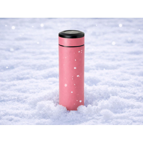 Термос Confident с покрытием soft-touch 420мл, пыльная роза Термос Confident с покрытием soft-touch 420мл, пыльная роза