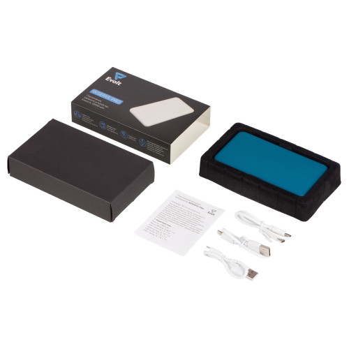 Внешний аккумулятор Reserve Pro, 10 000 mah, индиго