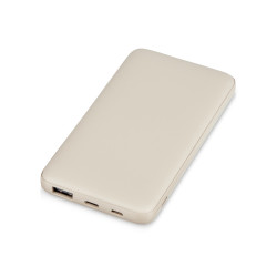 Внешний аккумулятор Reserve Pro, 10 000 mah, бежевый