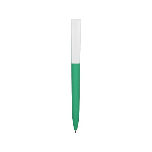 Ручка пластиковая soft-touch шариковая Zorro, мятный//белый
