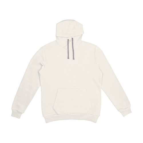 Толстовка унисекс Stream с капюшоном, белый Толстовка унисекс Stream с капюшоном, белый