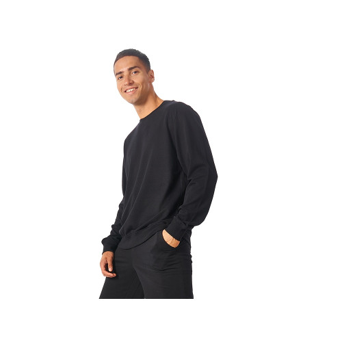 Свитшот Warsaw 220гр, унисекс, черный Свитшот Warsaw 220гр, унисекс, черный