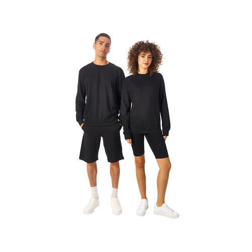 Свитшот Warsaw 220гр, унисекс, черный Свитшот Warsaw 220гр, унисекс, черный