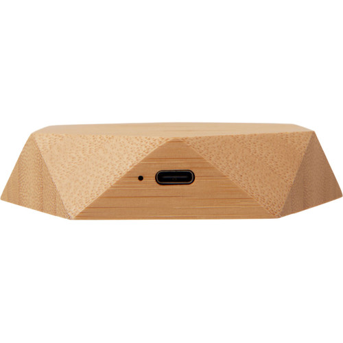 Беспроводное зарядное устройство Gex, 15 Вт, бамбук