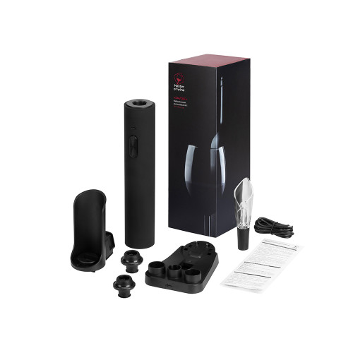 Набор винных аксессуаров 4в1 Savoie с покрытием soft touch Набор винных аксессуаров 4в1 Savoie с покрытием soft touch