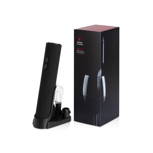 Набор винных аксессуаров 4в1 Savoie с покрытием soft touch Набор винных аксессуаров 4в1 Savoie с покрытием soft touch